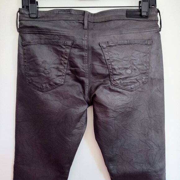 Ladies SZ 27 Adriano Goldschmied Grey Ankle Jean - Picture 4 of 6